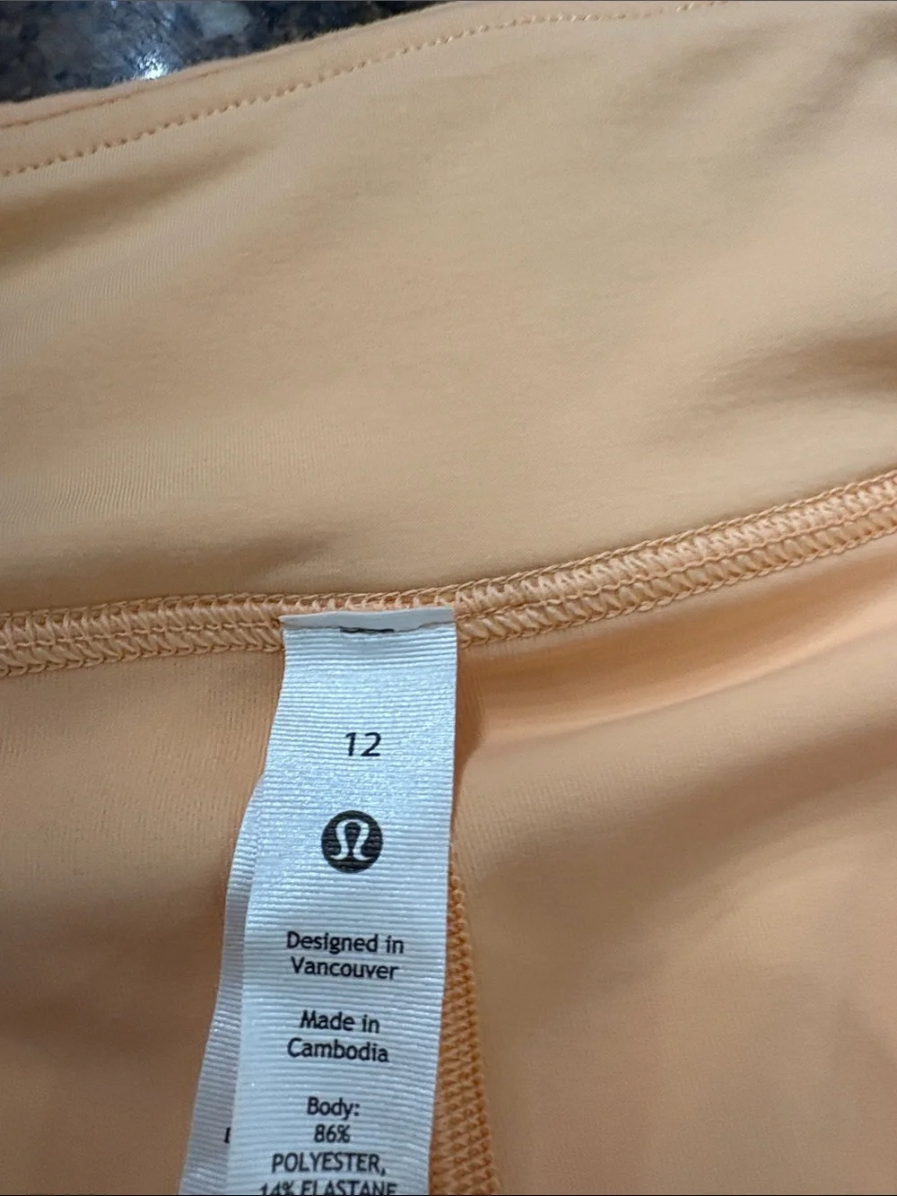 Pleated Active Skirt-Orange